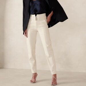 Banana Republic Women’s Utility Ivory Pants 8